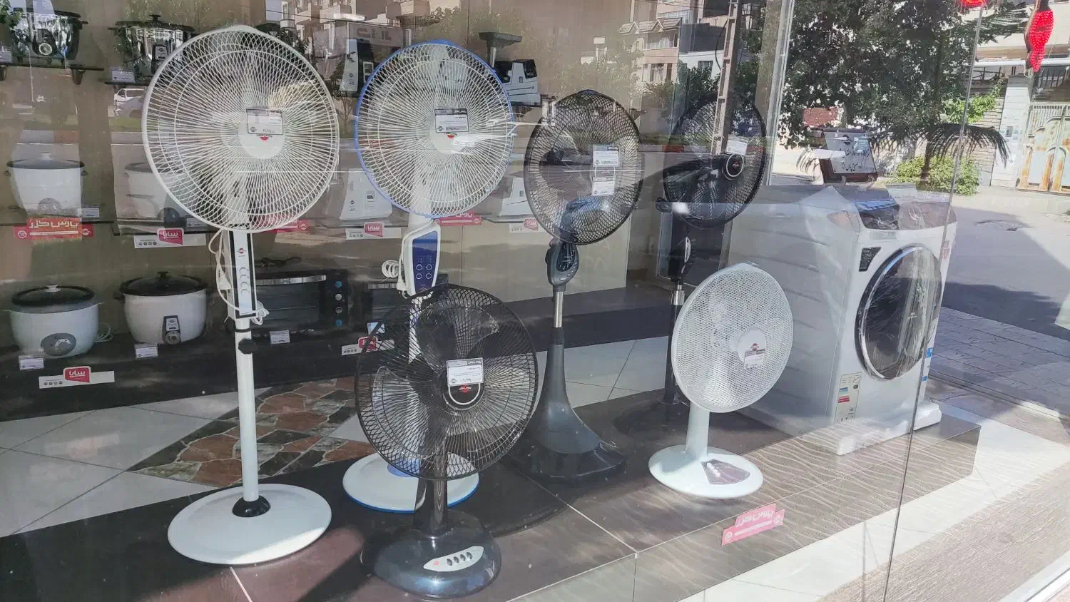 پنکه پارس خزر ایستاده دیواری رومیزی|پنکه و تصفیهکنندهٔ هوا|اردبیل, |دیوار