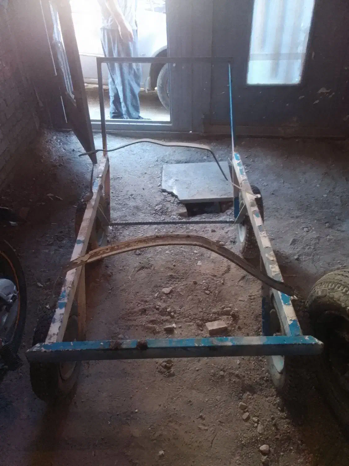 گاری چهار چرغ کارکرده خیلی تمیز|فروشگاه و مغازه|نقده, |دیوار