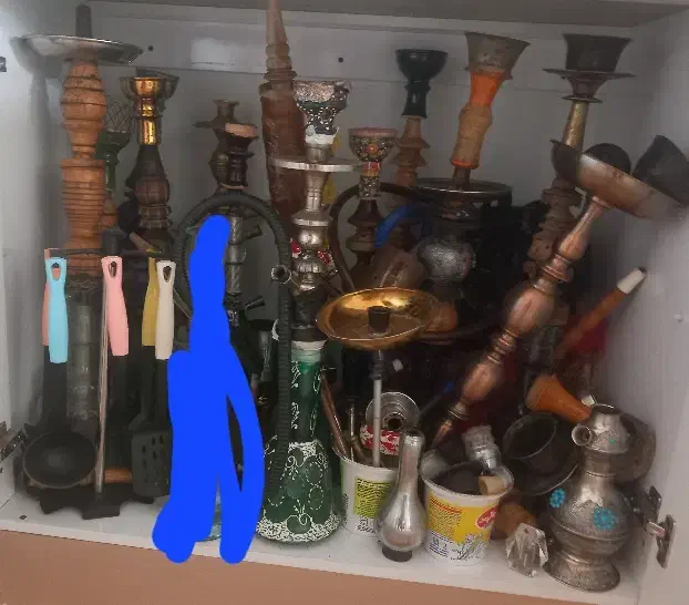 قلیان|صنایع دستی و سایر لوازم تزئینی|نیشابور, فردوسی جنوبی|دیوار