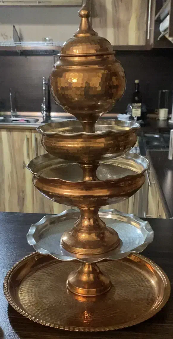 ظروف مسی|ظروف سرو و پذیرایی|همدان, |دیوار