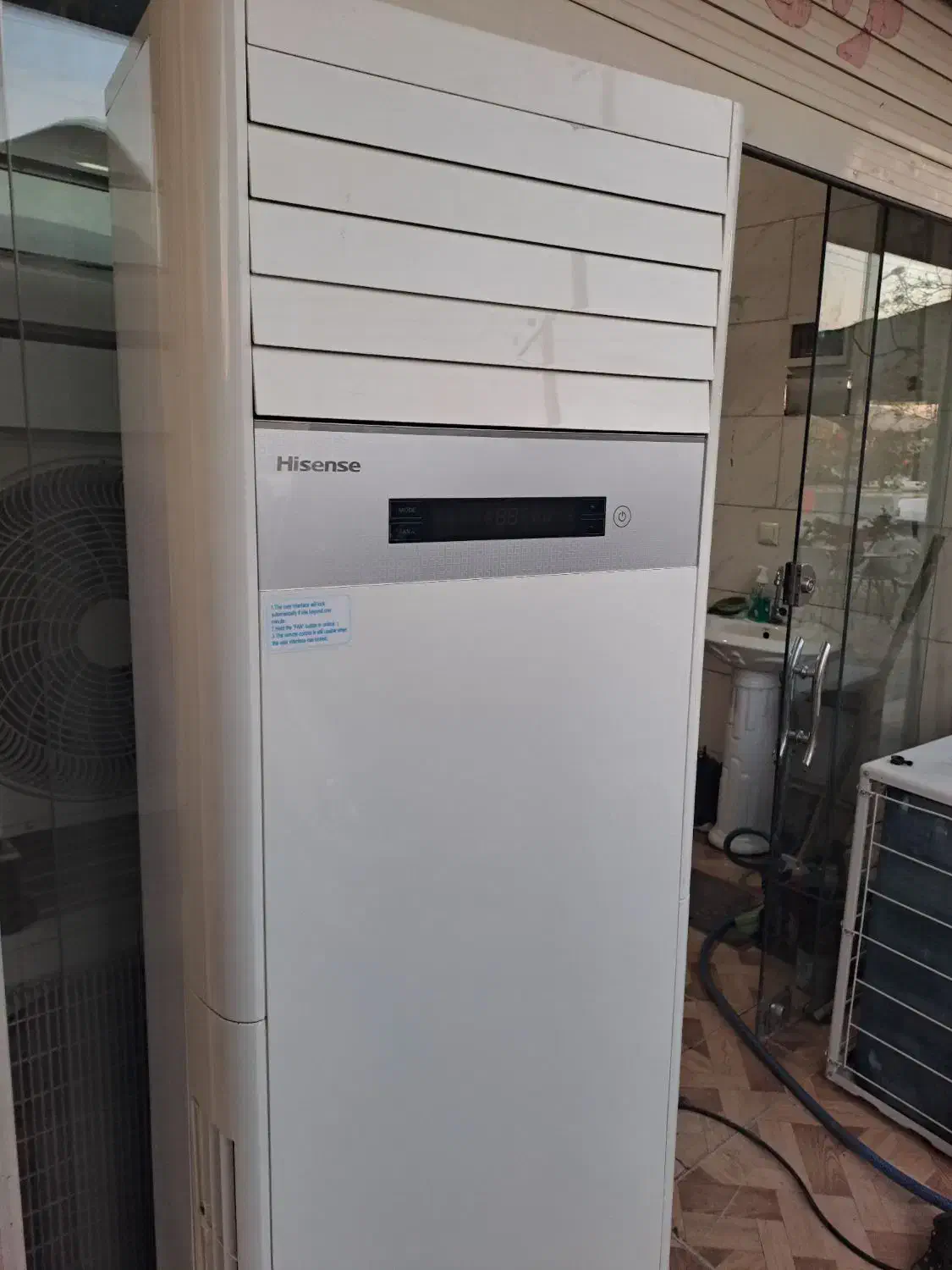 کولرگازی ایستاده ۴۸ هزار|کولر گازی و فنکوئل|فولادشهر, سایت صنعتی کاوه|دیوار