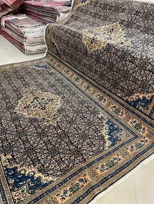 جفت ۶ متری دستبافت ماهی اردبیل رنگ خاص|فرش|تهران, یوسفآباد|دیوار