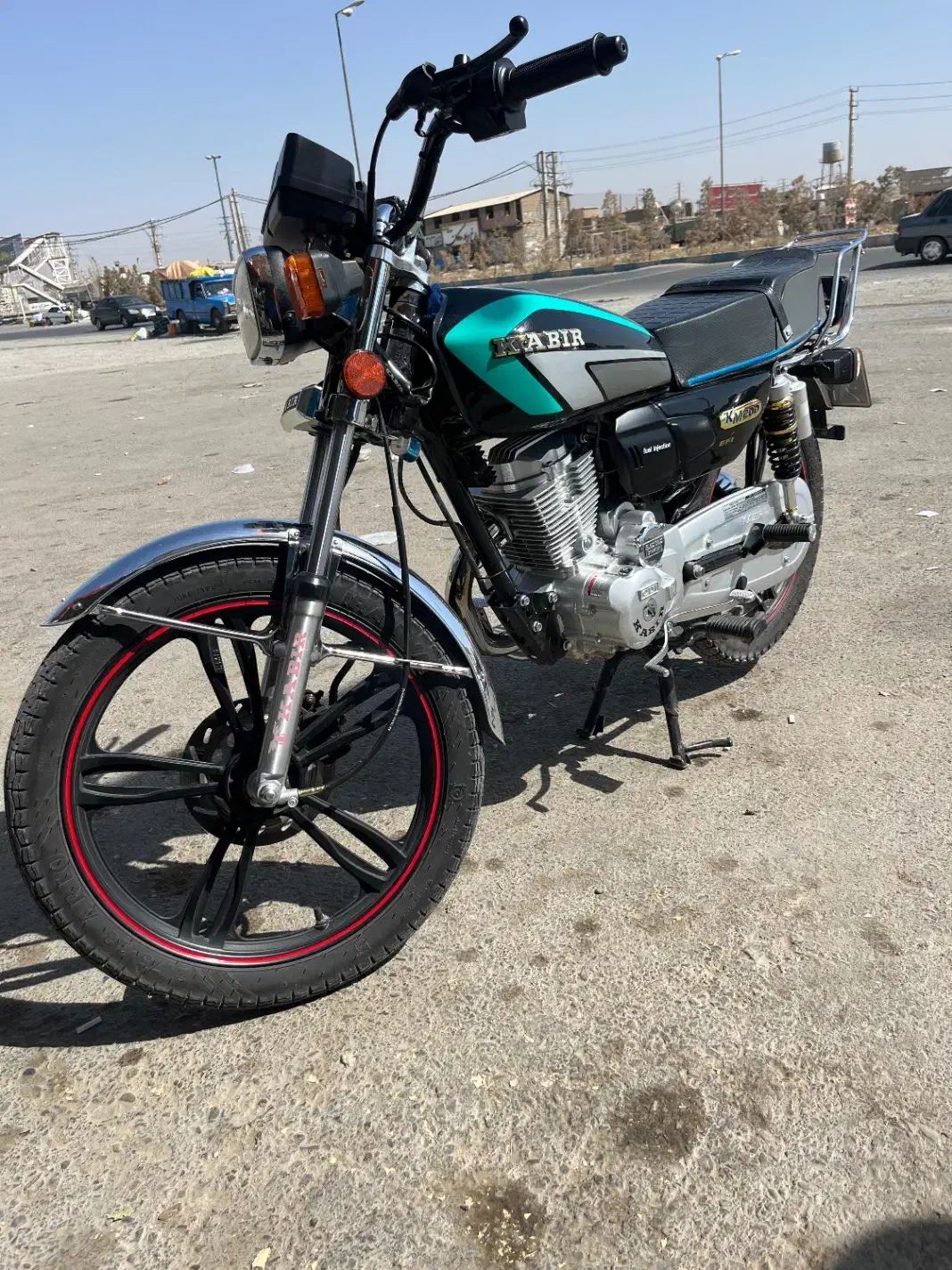هندا کبیر 200 cc|موتورسیکلت|هشتگرد, هشتگرد قدیم|دیوار
