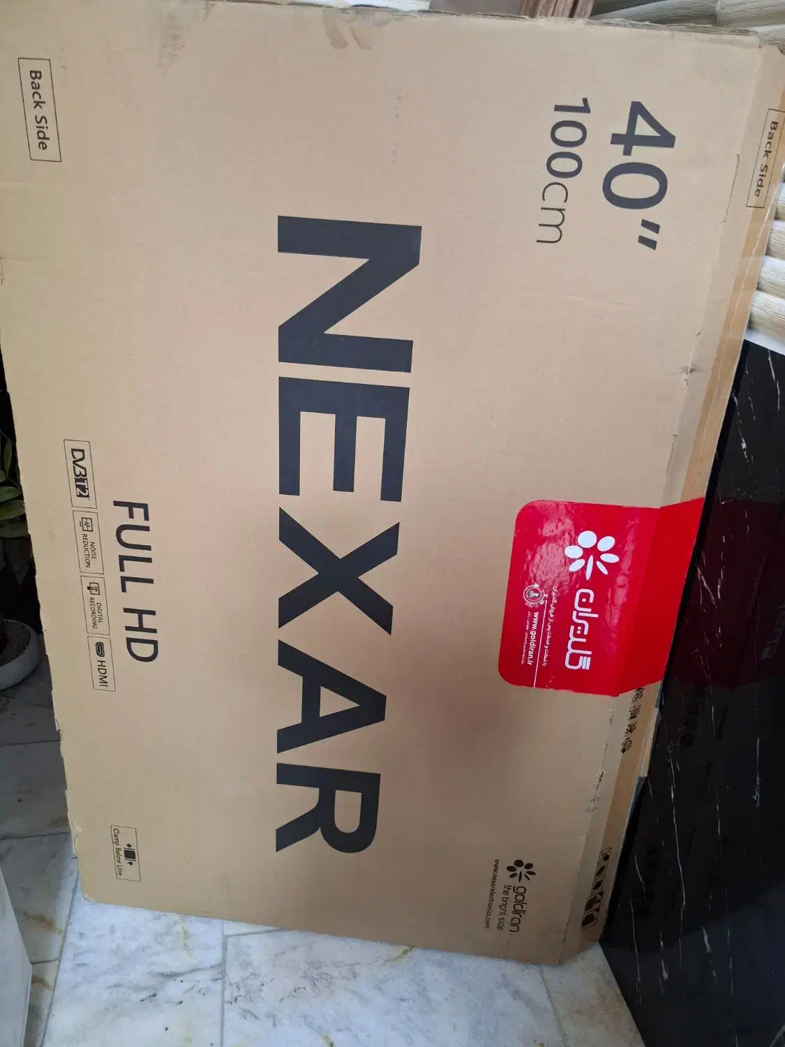 تلوزیون 40نکسار گلدیران|تلویزیون و پروژکتور|نسیم‌شهر, |دیوار