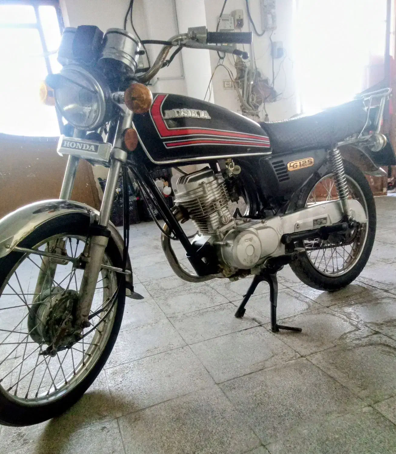 موتور سیکلت مزایده  هندا CGمدل 1388درحد|موتورسیکلت|ارومیه, |دیوار