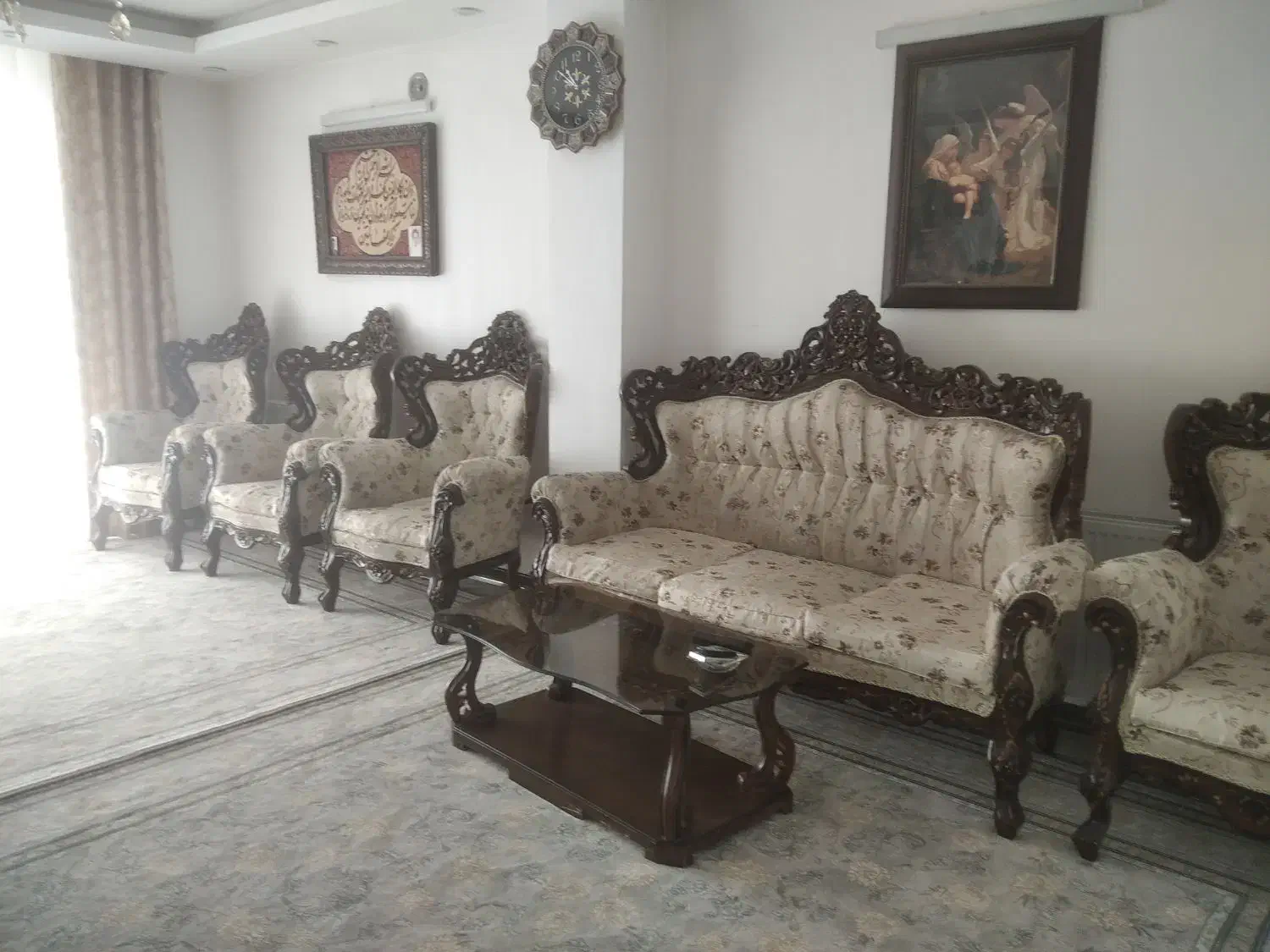 مبلمان کارکرده|مبلمان خانگی و میز عسلی|اصفهان, پروین|دیوار