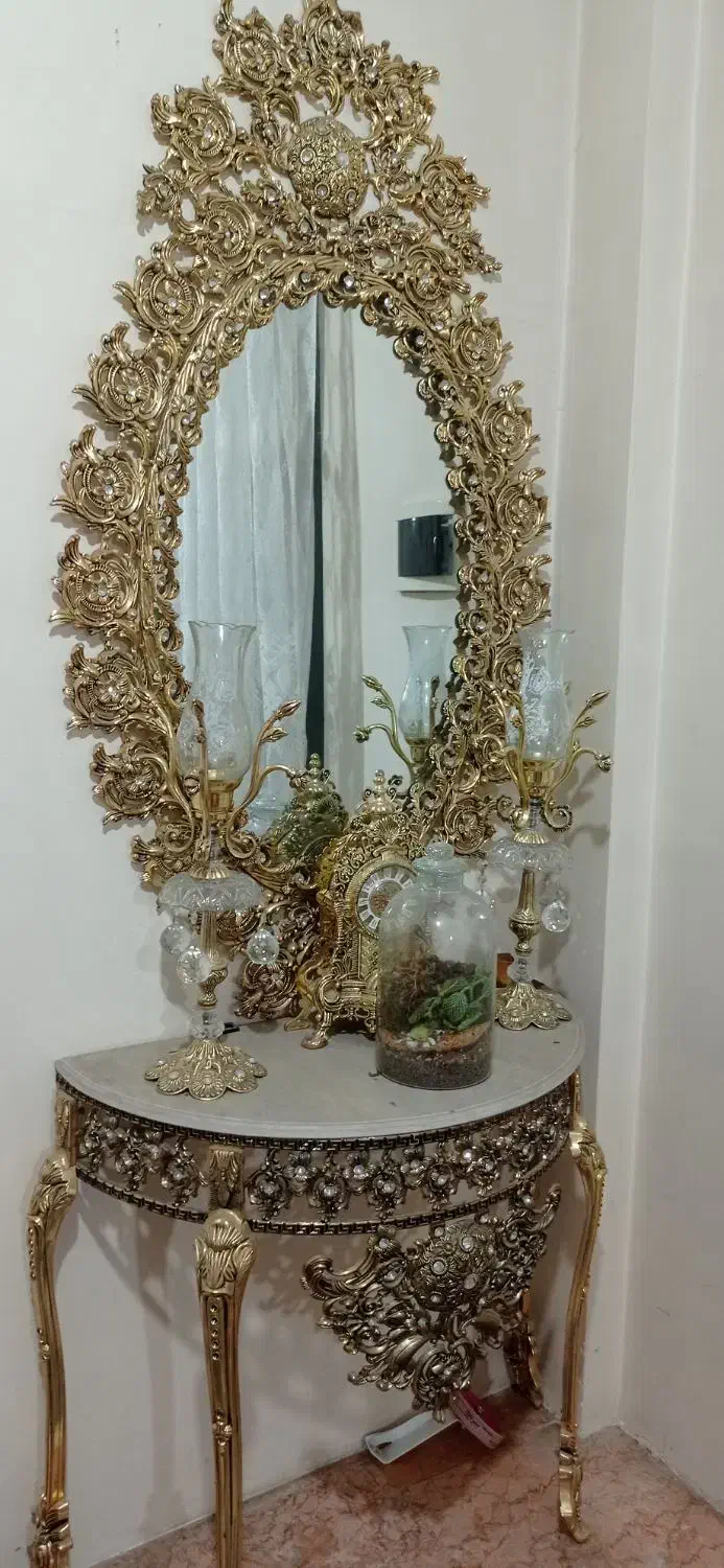 آینه و شمعدان|آینه|تهران, هفت چنار|دیوار