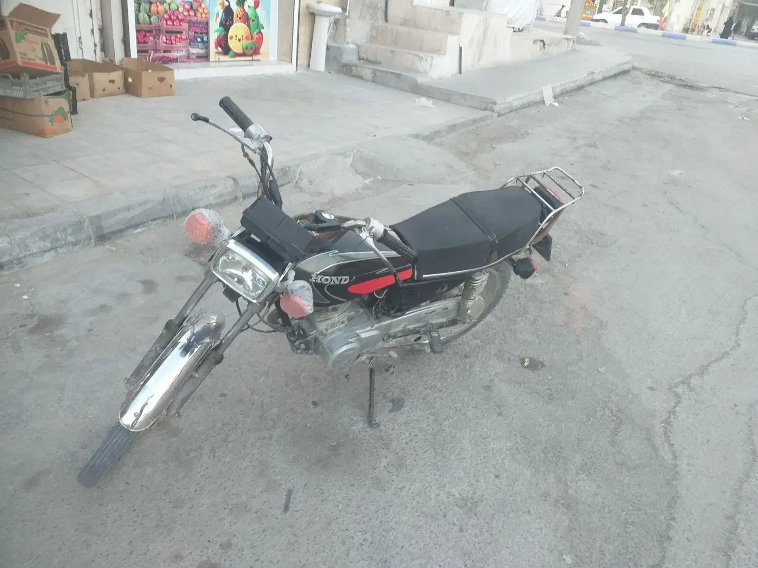 موتورسیکلت ۱۲۵|موتورسیکلت|خمیر, |دیوار