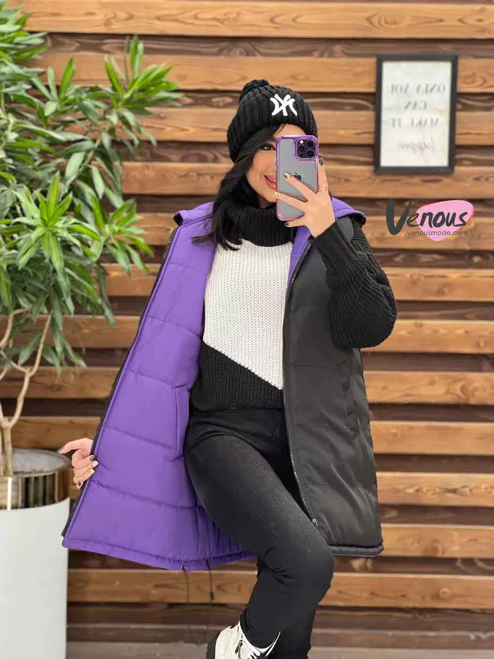 پافر زنانه دو رو|لباس|مشهد, الهیه|دیوار