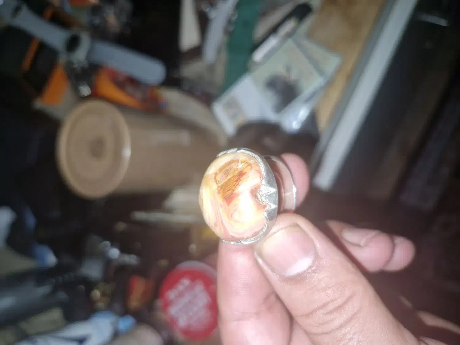 انگشتر سلطانی قرمز کمیاب       خاتم سلطانی احمر|کلکسیون اشیاء عتیقه|اهواز, عین ۲|دیوار