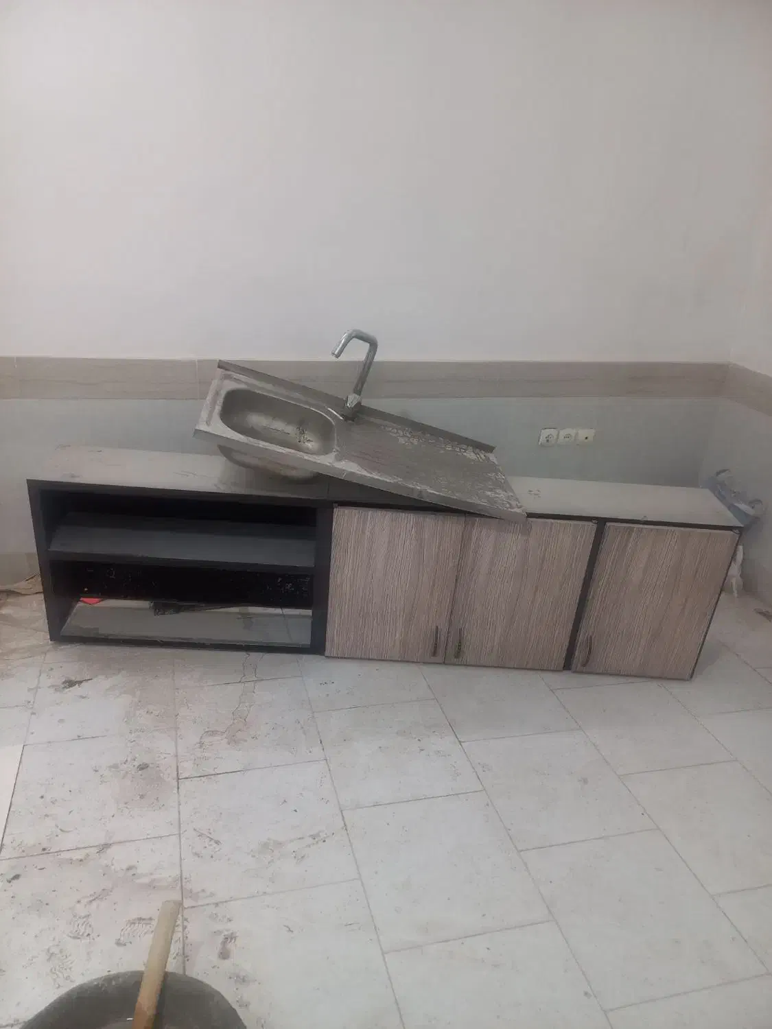 سینگ ظرفشویی با شیر|لوازم سرویس بهداشتی|مشهد, کوی المهدی|دیوار