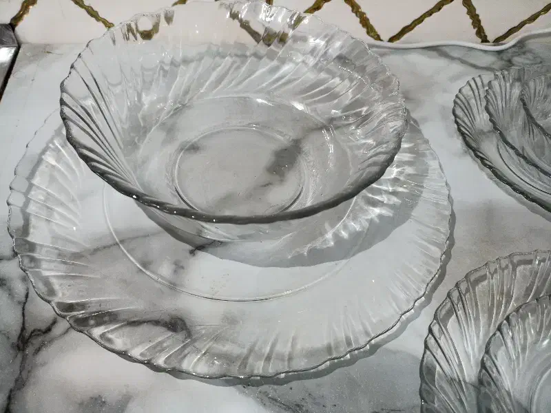 ست غذا خوری بلور اصفهان|ظروف سرو و پذیرایی|ورامین, خیر آباد|دیوار