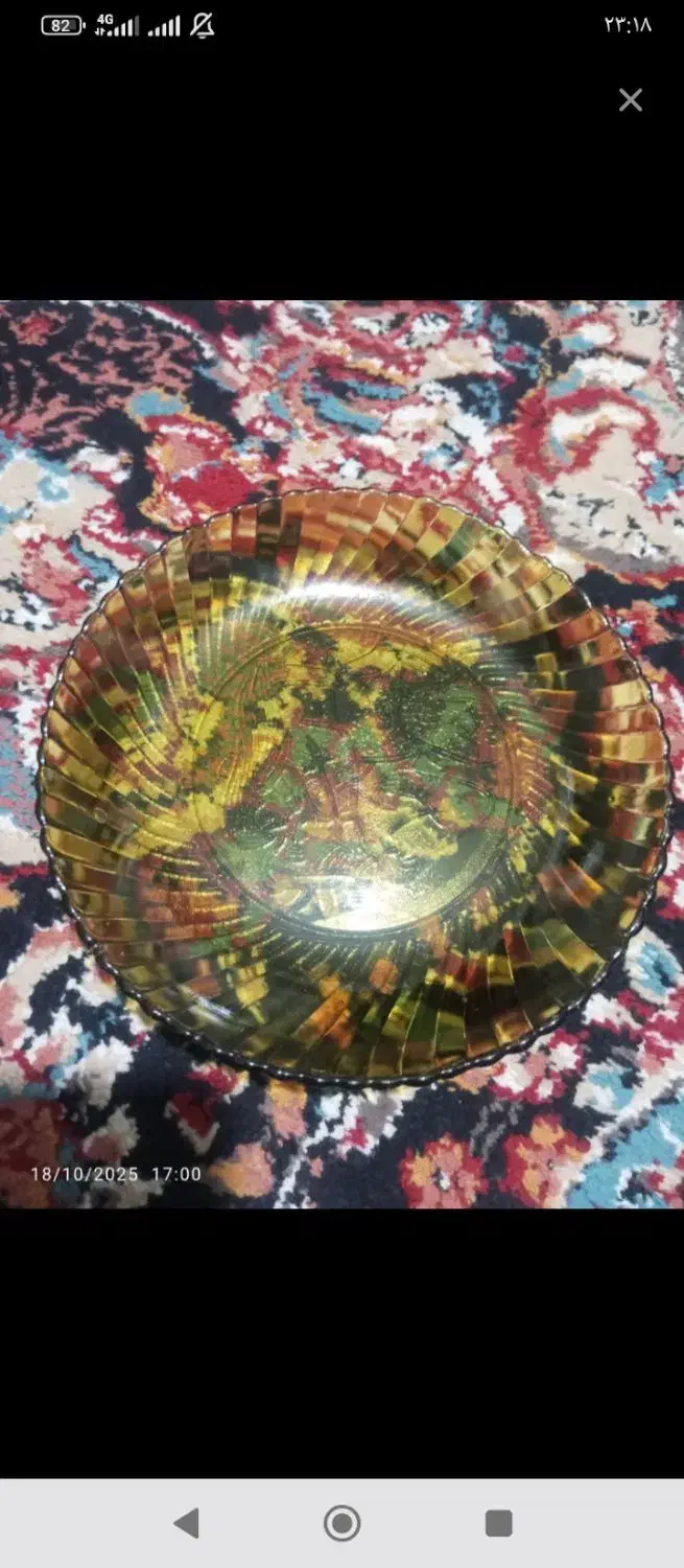 میوه خوری رنگ قهوه ای شیک|ظروف سرو و پذیرایی|روانسر, |دیوار