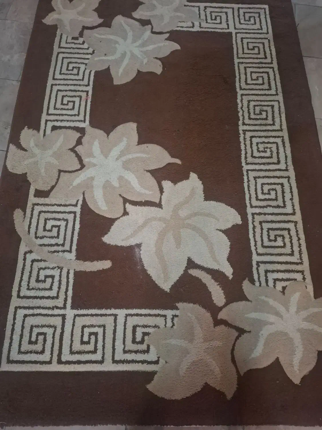 ۲ تخته فرش ۴ متری فانتزی ماشینی کارکرده|فرش|تهران, مجیدیه|دیوار