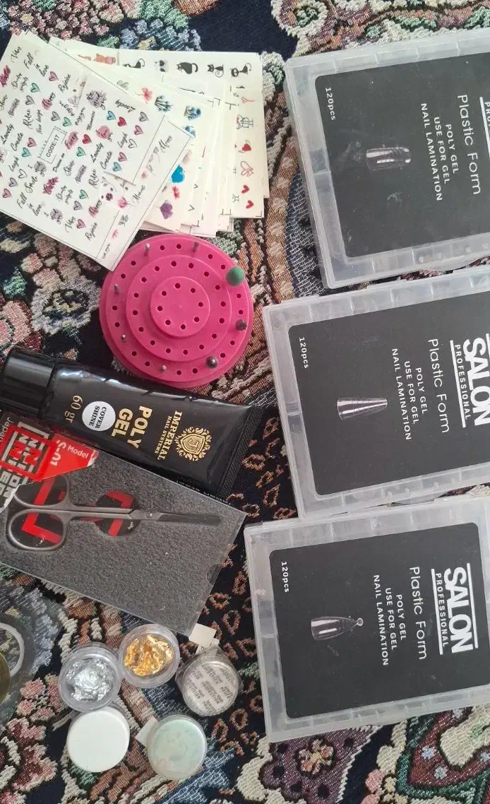 وسایل کاشت ناخن|آرایشی، بهداشتی، درمانی|بیرجند, |دیوار