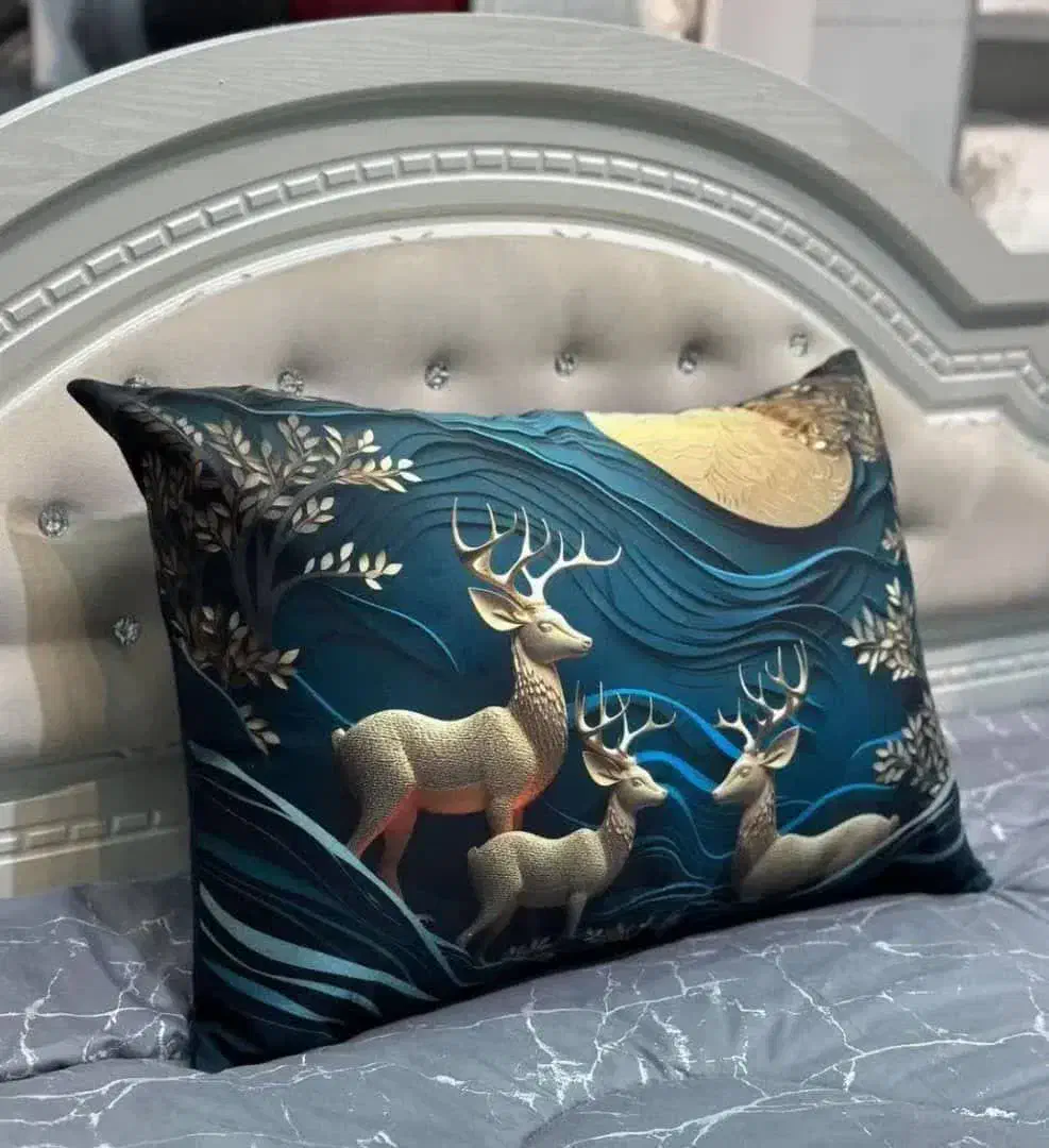 انواع رو بالشی سه بعدی|رختخواب، بالش، پتو|چابهار, |دیوار