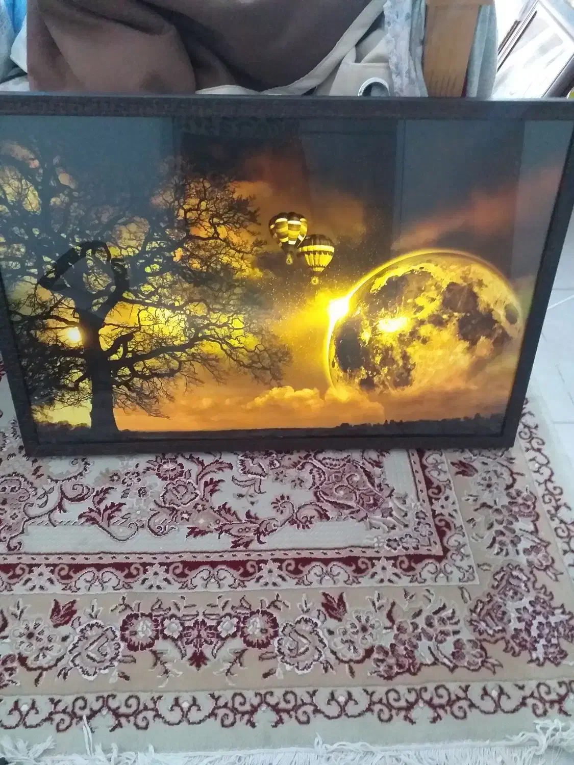 تابلو چراغ دار|تابلو، نقاشی، عکس|پردیس, فاز ۳|دیوار