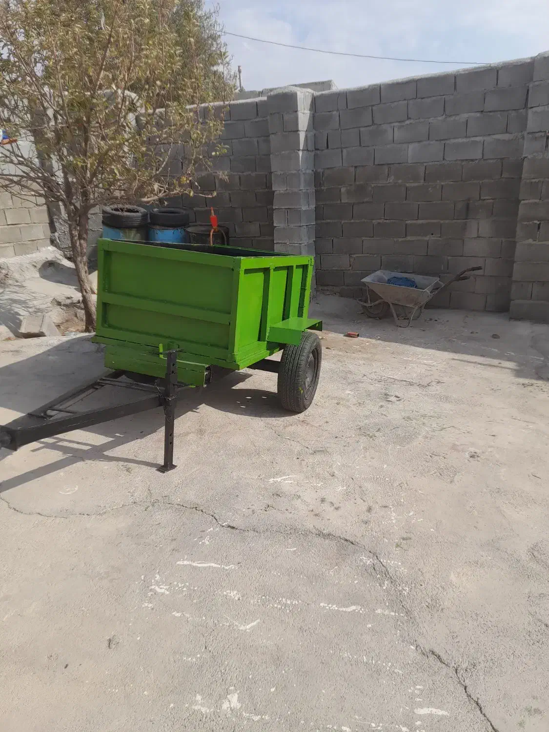 تریلی دو چرخ دست ساز|قطعات یدکی و لوازم جانبی|کرمانشاه, |دیوار