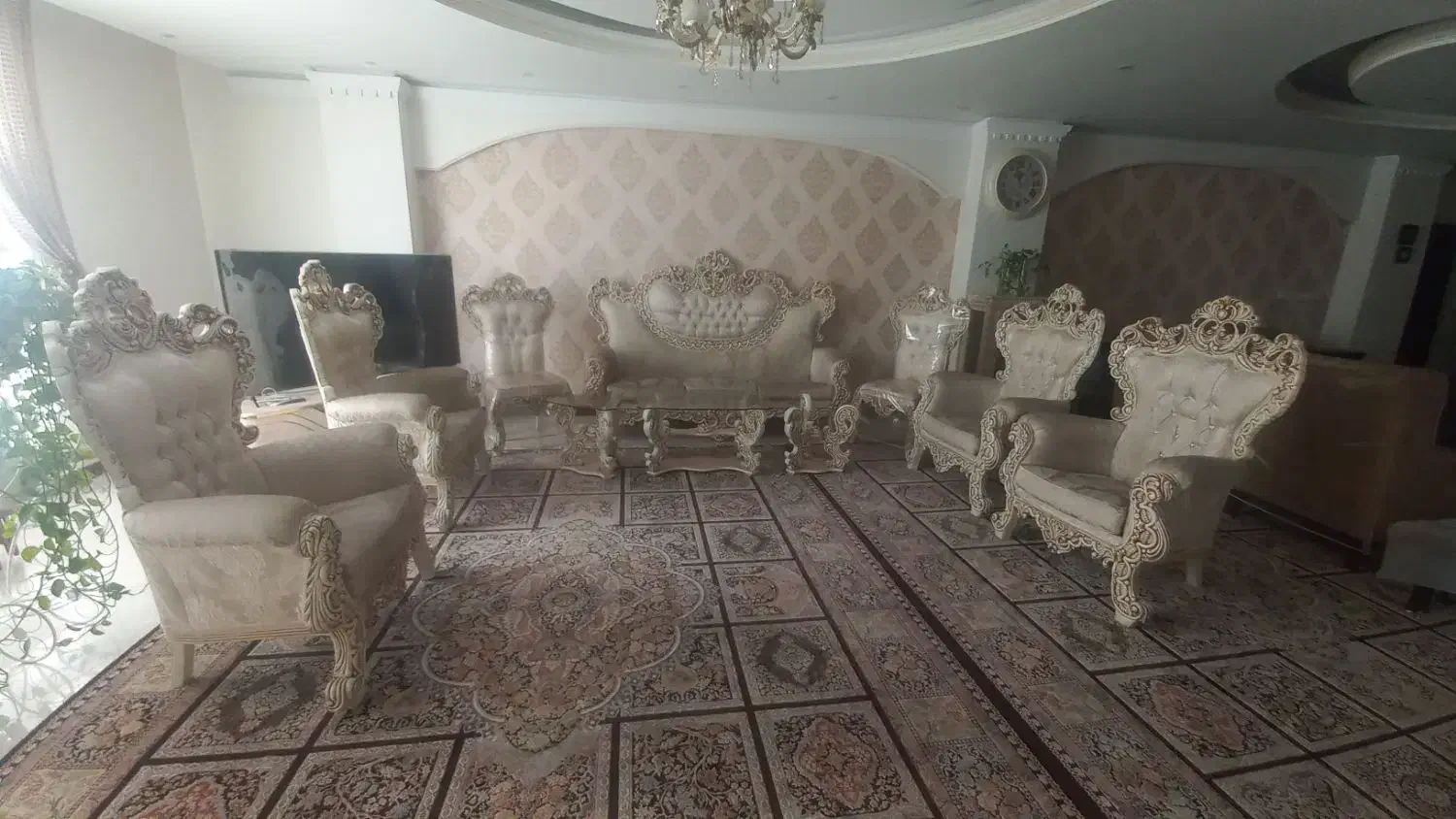 مبلمان  ۹نفره|مبلمان خانگی و میز عسلی|ری, شهرری|دیوار
