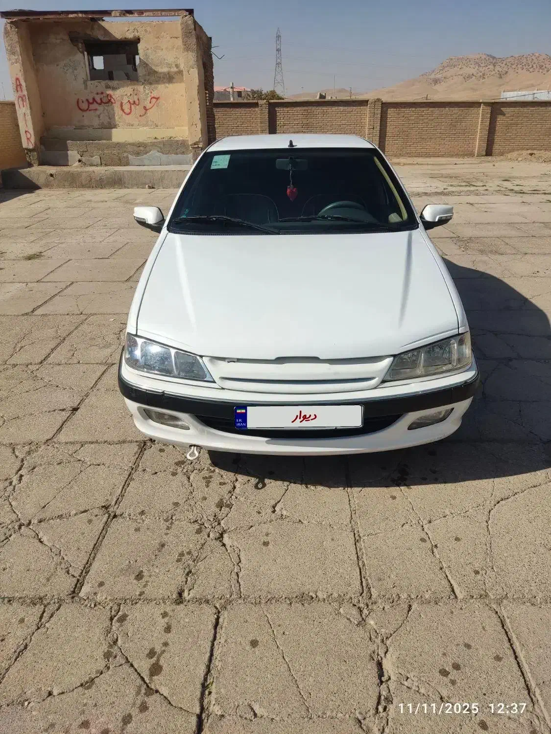 پژو پارس سال رنگ سفیدمدل 1400بدون رنگ|خودرو سواری و وانت|کوهدشت, |دیوار