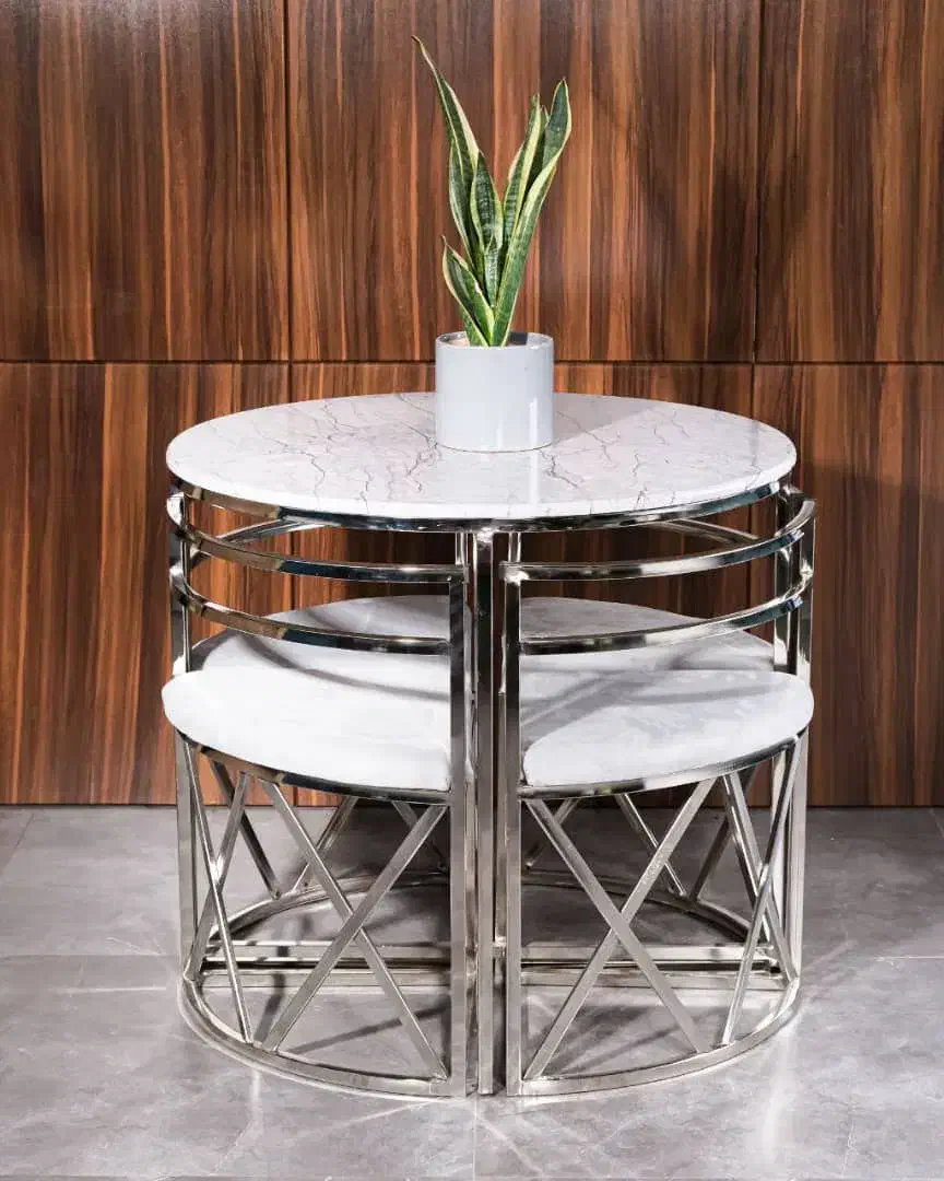 میز ناهارخوری ۴ نفره مدل گرد|میز و صندلی غذاخوری|ارومیه, |دیوار