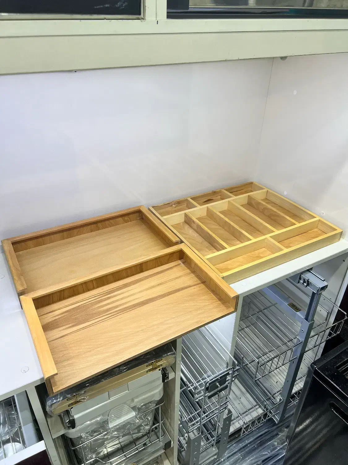 جای قاشقی داخل کشو چوبی راش سایز بزرگ|آبچکان و نظمدهنده ظروف|تبریز, |دیوار