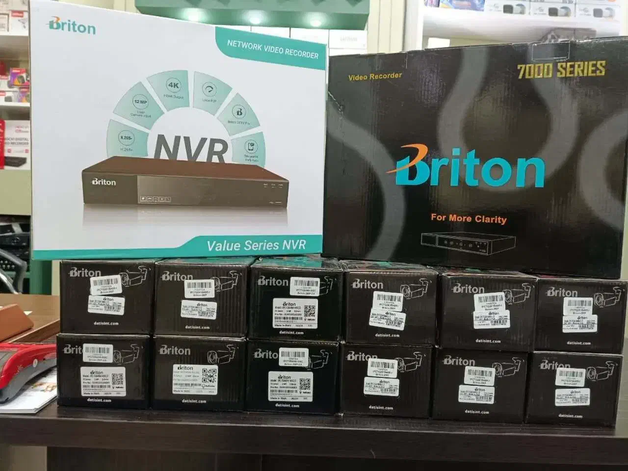 پک کامل دوربین فلزی دیددرشب رنگی (گارانتی داتیس)|دوربین مداربسته|گرگان, |دیوار