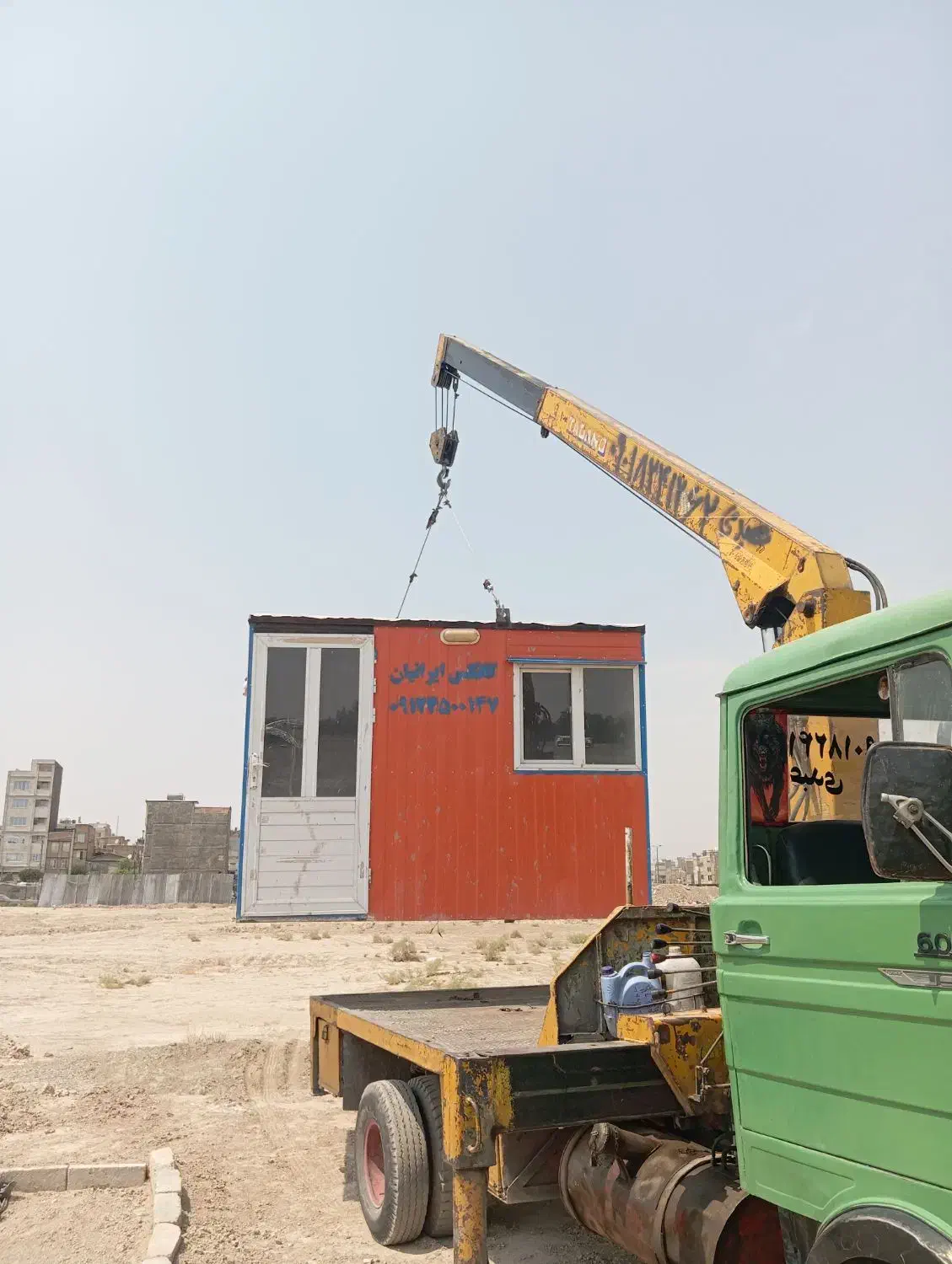 اجاره جرثقیل خاور سه تن و پنج تن|خدمات حمل و نقل|رباطکریم, رباطکریم|دیوار