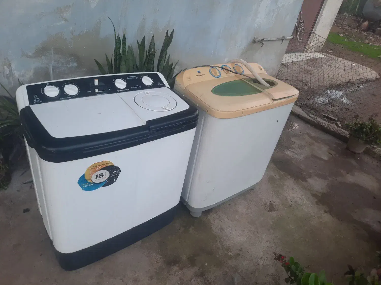 ماشین لباسشویی ۲ قلو|ماشین لباسشویی و خشککن لباس|آستانه اشرفیه, |دیوار