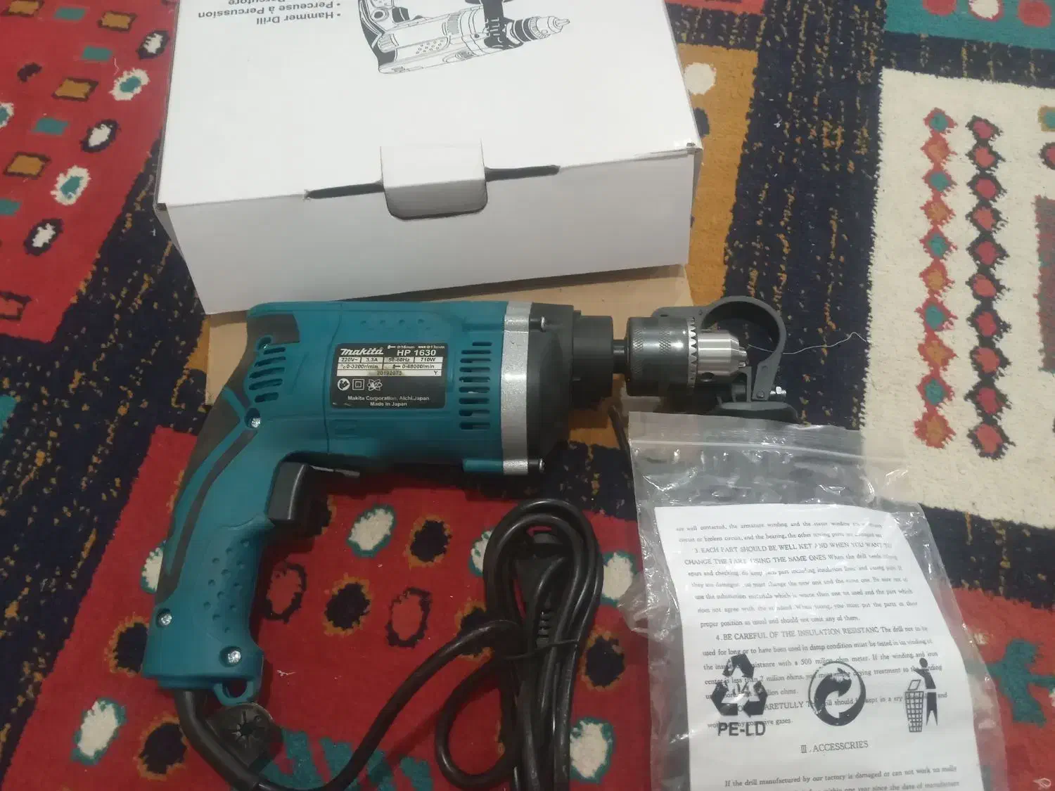 دریل برقی ماکیتا.نو نو|ابزارآلات|فردیس, شهرک صنعتی سیمین دشت|دیوار