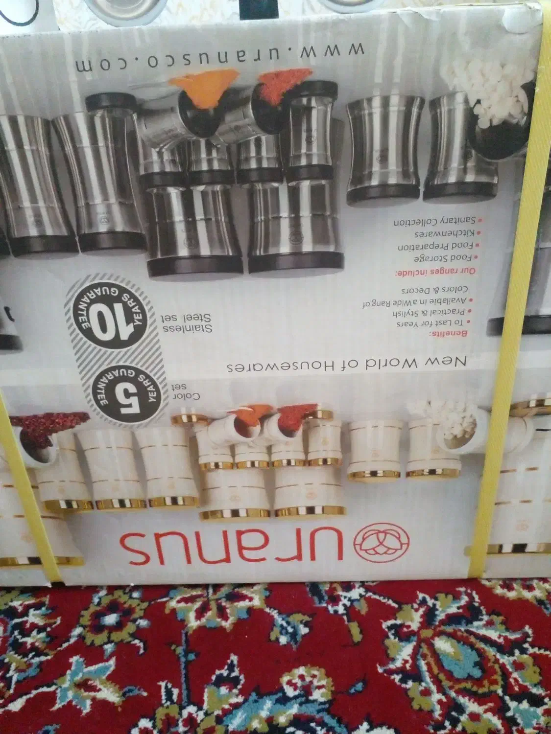 سرویس ۱۸ پارچه|ظروف نگهدارنده، پلاستیکی، یکبارمصرف|کاشان, آیت الله سعیدی|دیوار