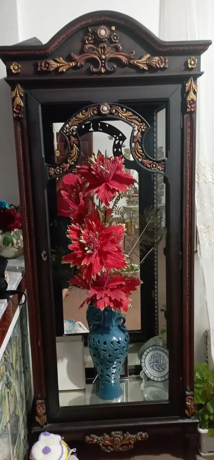 بوفه چوبی|بوفه، ویترین، کنسول|قروه, |دیوار