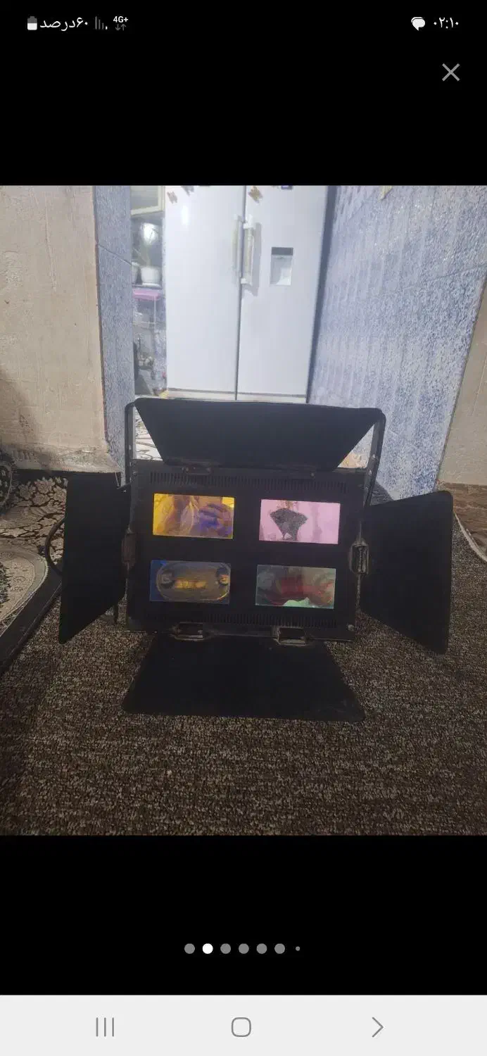 پرژوکتور چهار لامپه دومتوره ودوفنه بانوردهی بالا|لامپ و چراغ|شیراز, شهرک مهدیآباد|دیوار