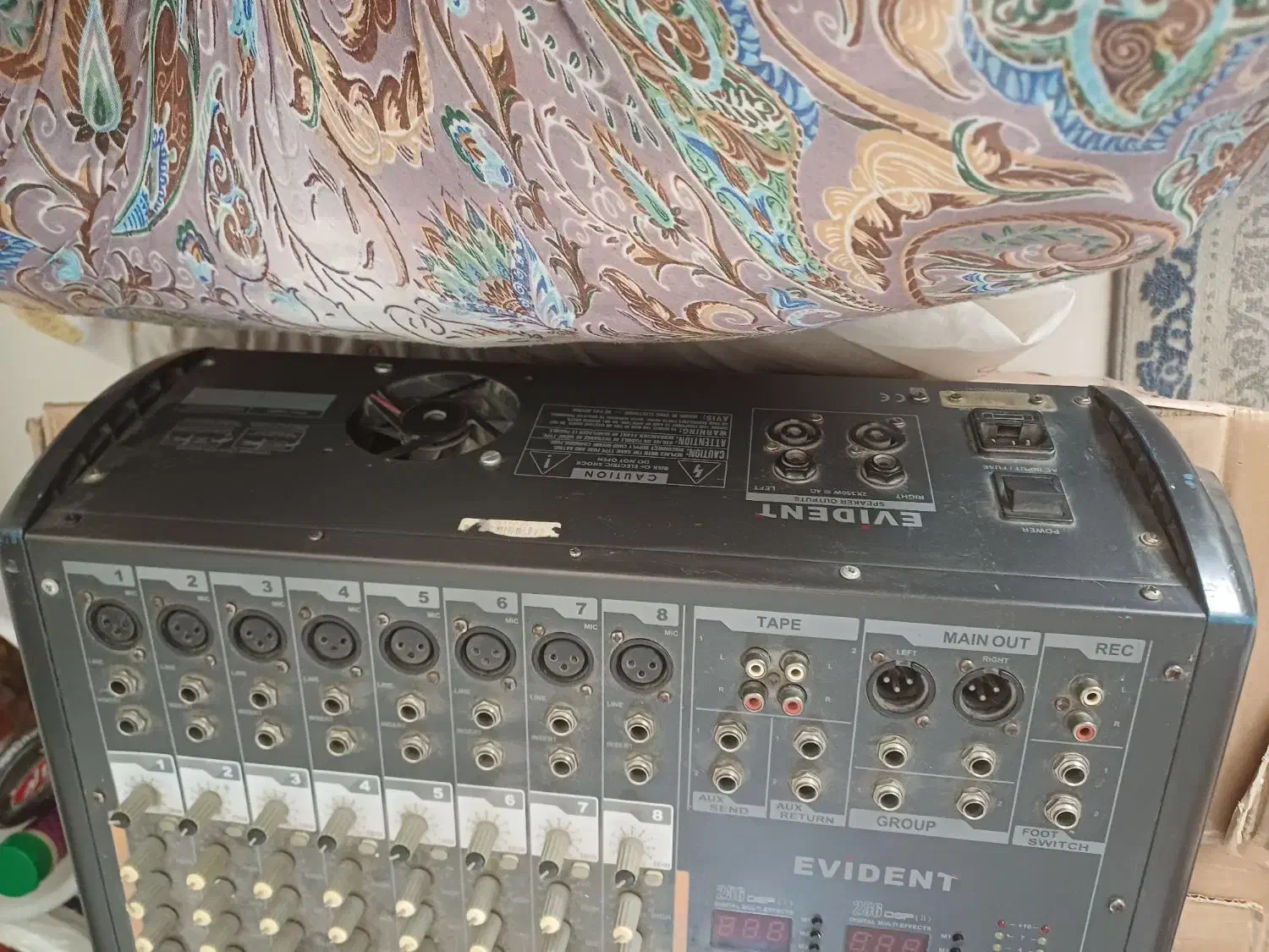 میکسر EVIDENT سالم|صوتی و تصویری|کرج, شهرک نهال و بذر|دیوار