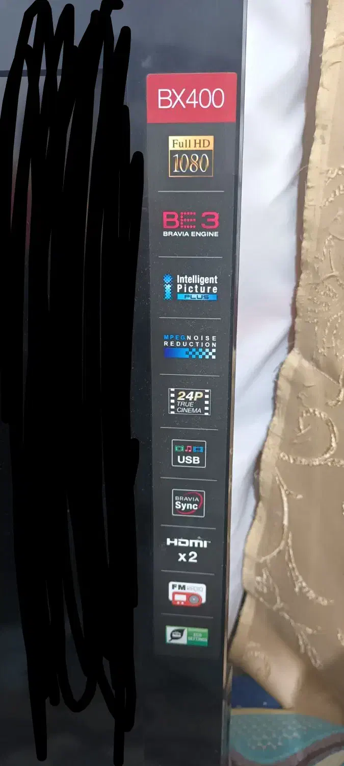 تلویزیون سونی ۴۰ اینچ|تلویزیون و پروژکتور|اسلام‌شهر, شهرک قائمیه|دیوار