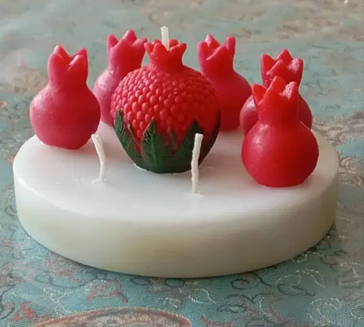 شمع یلدایی|صنایع دستی و سایر لوازم تزئینی|شیراز, دشت چنار|دیوار