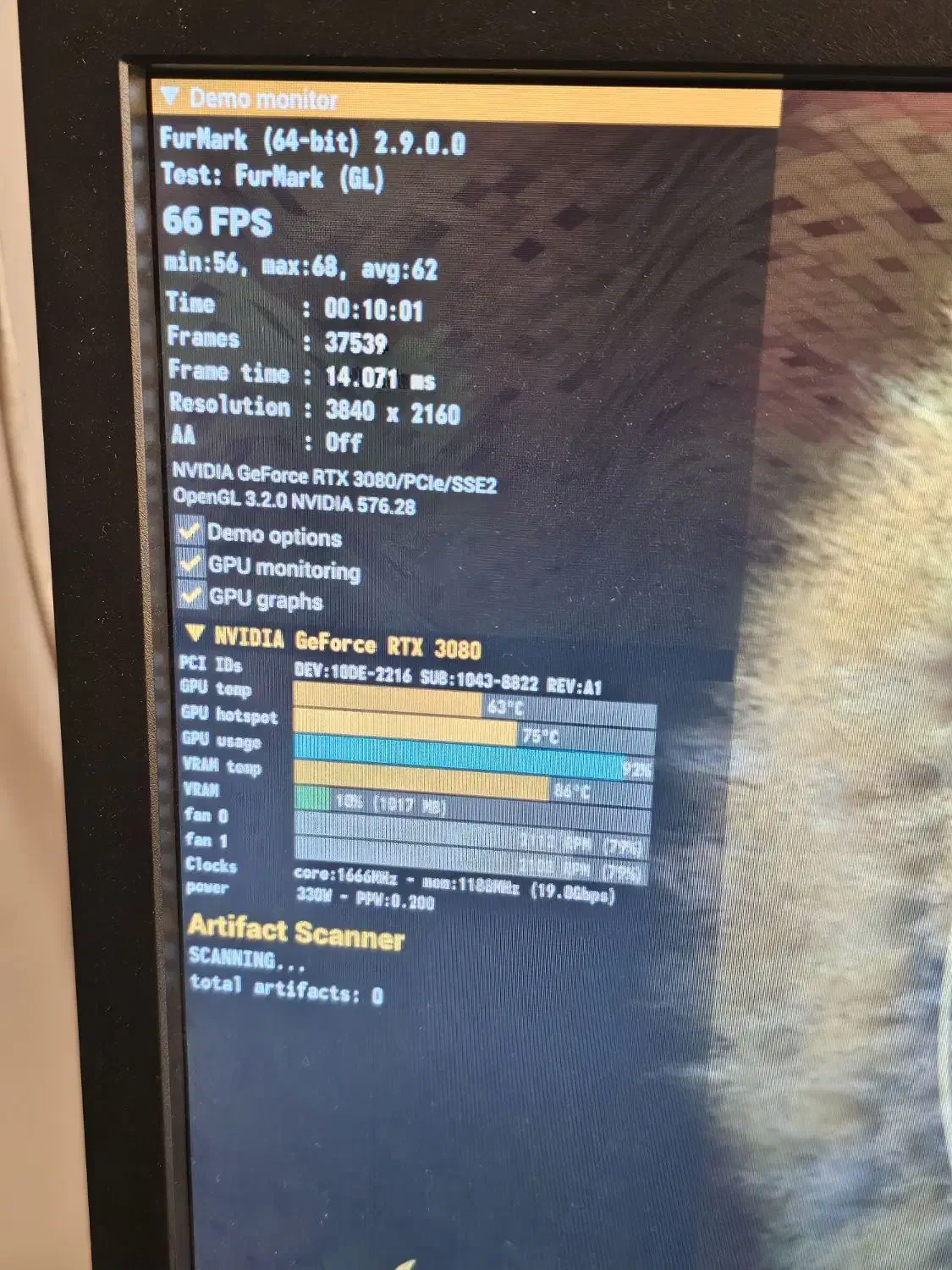 کارت گرافیک RTX 3080 Asus TUF OC 10GB|قطعات و لوازم جانبی رایانه|تهران, سلسبیل شمالی|دیوار