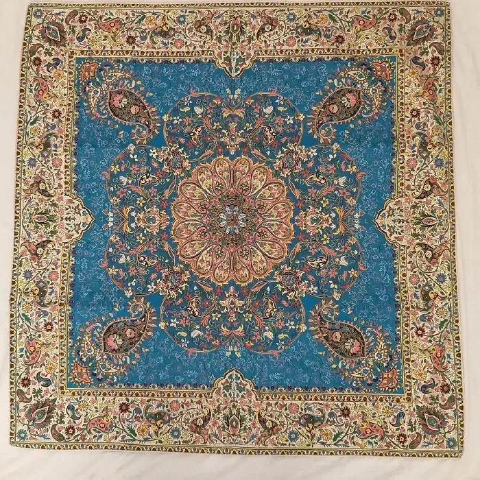 رومیزی ترمه یزد طرح افشار - شب یلدا و سفره هفت سین|پرده، رانر، رومیزی|تهران, منیریه|دیوار