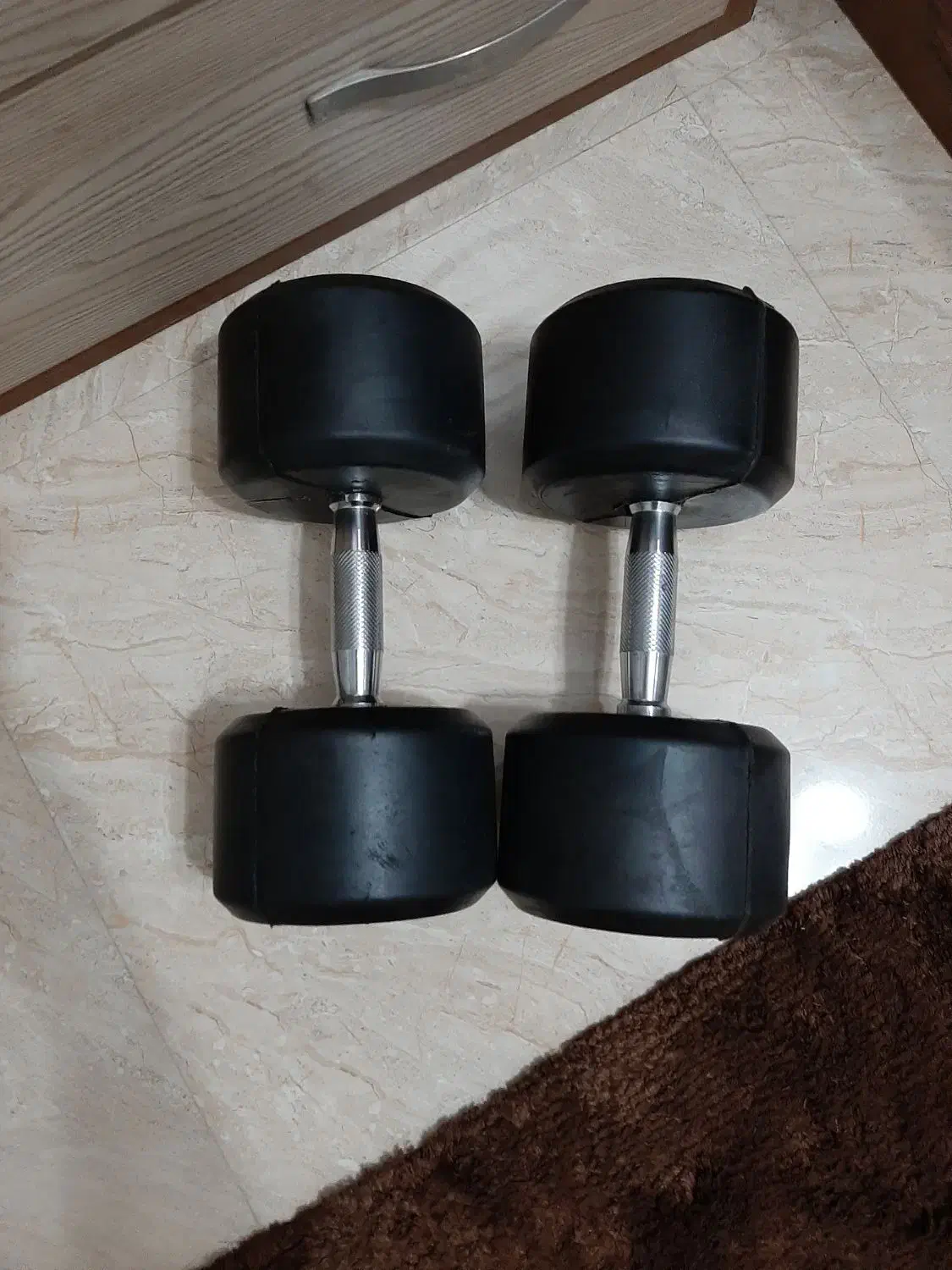 دمبل ۱۵ کیلویی|تجهیزات ورزشی|کرج, شهرک بنفشه|دیوار