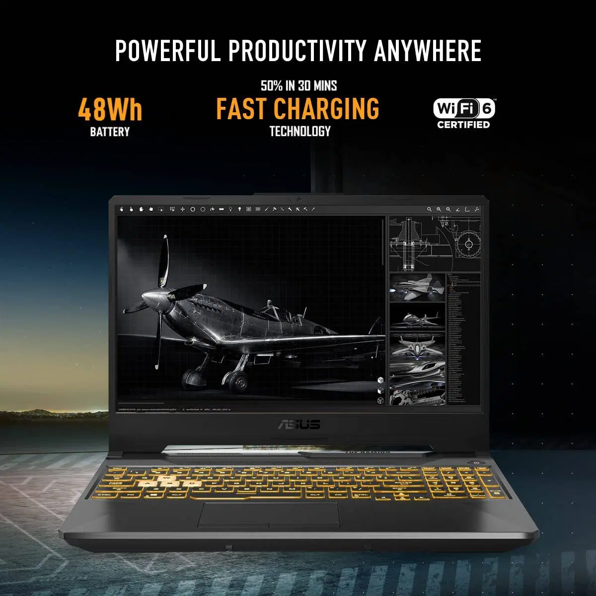لپتاپ ایسوس مدل TUF Gaming F15 FX506HF|رایانه همراه|تهران, صفا|دیوار
