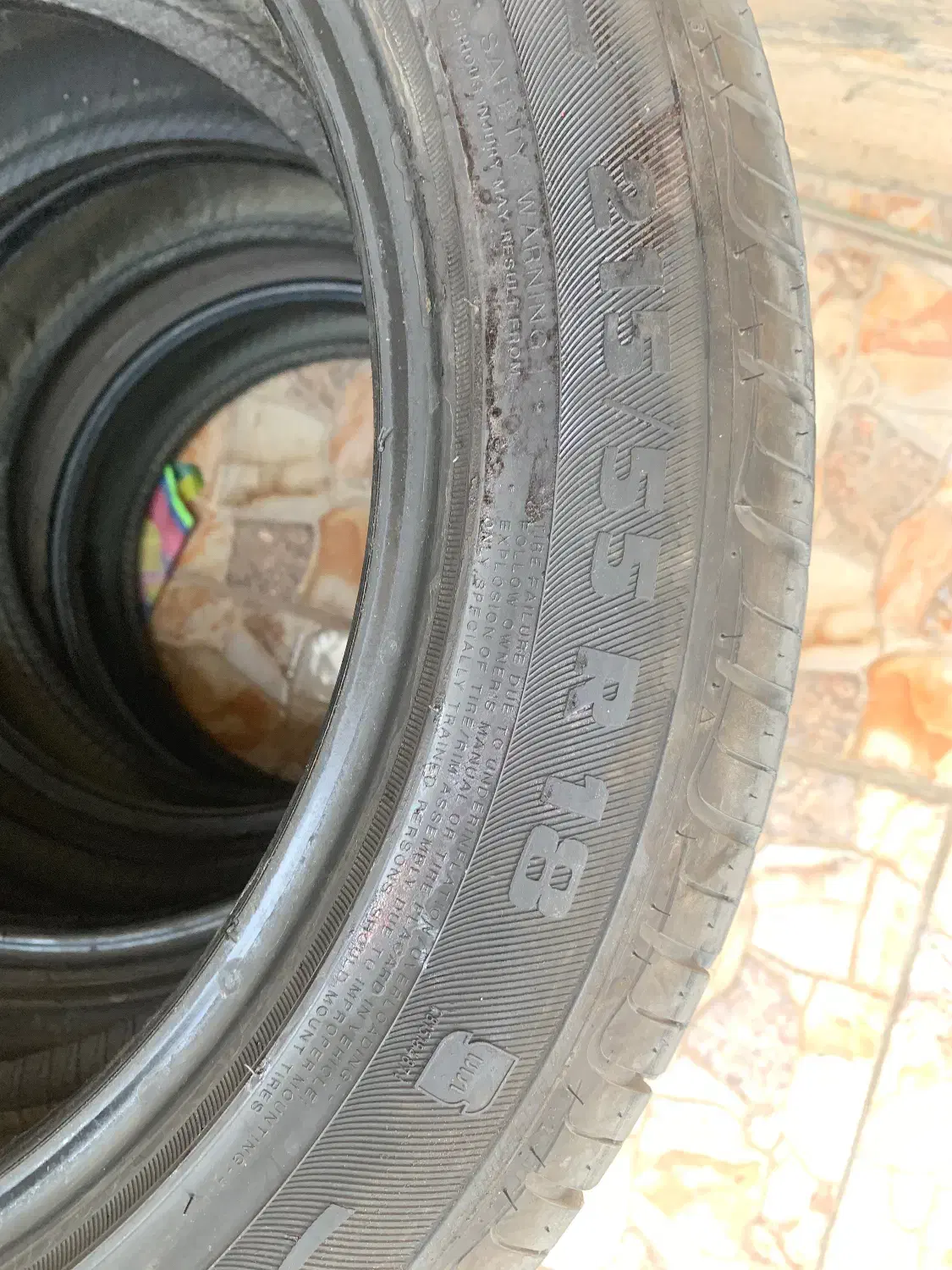 لاستیک کویر سایز 215/55/18|قطعات یدکی و لوازم جانبی|بندر کنگان, |دیوار