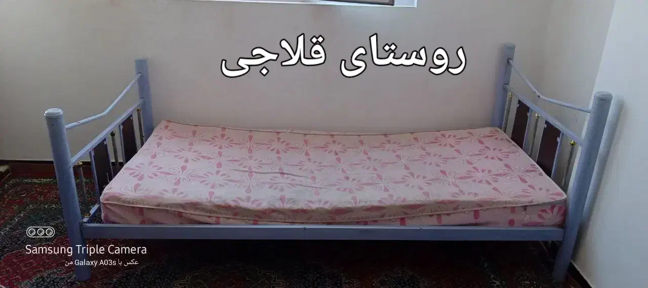 تخت یک نفره باتشک|تشک تختخواب|سروآباد, |دیوار