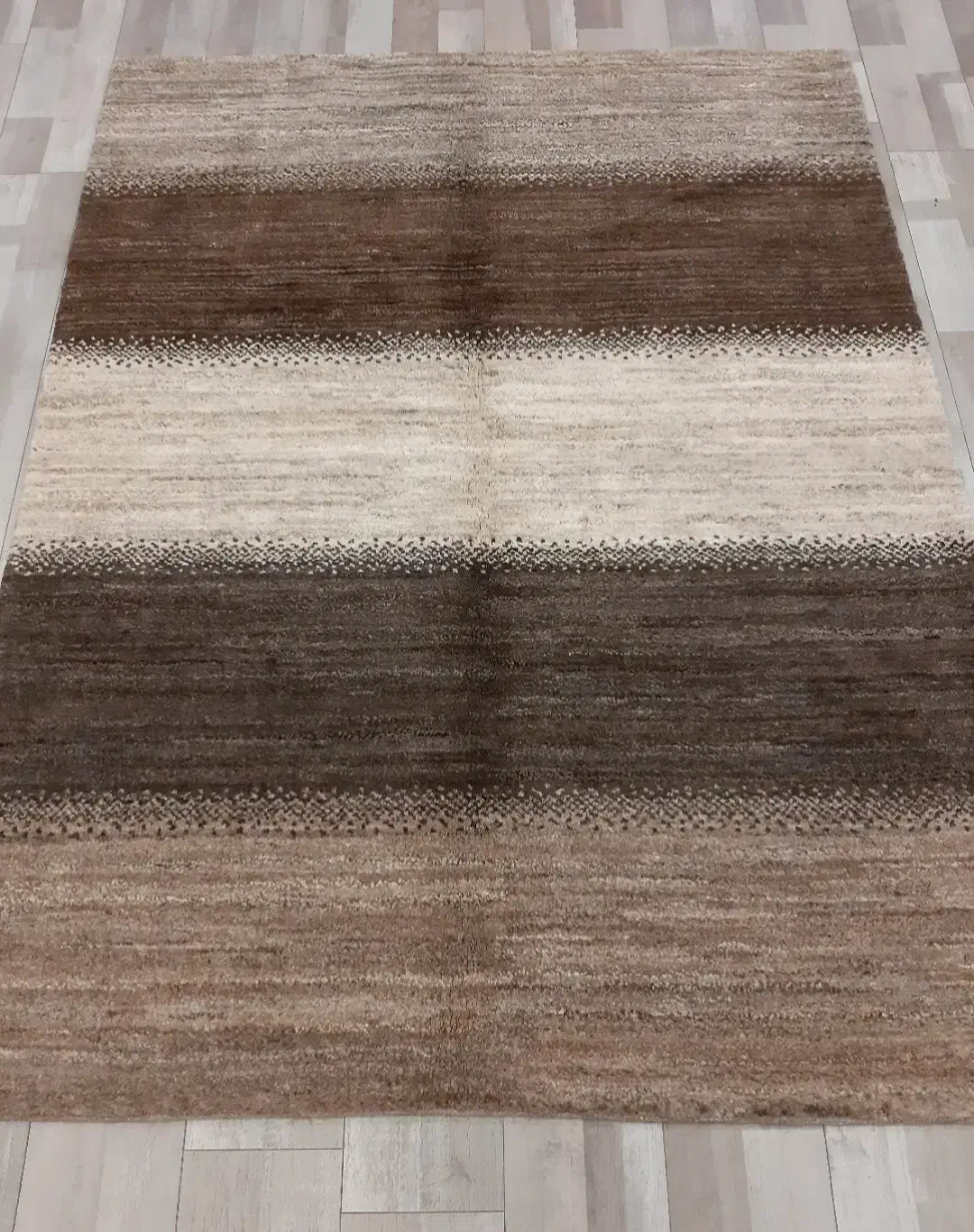 سه متری گبه قشقایی ساده مدرن پشم طبیعی پرز بلند|گلیم، جاجیم، گبه|تهران, حر|دیوار