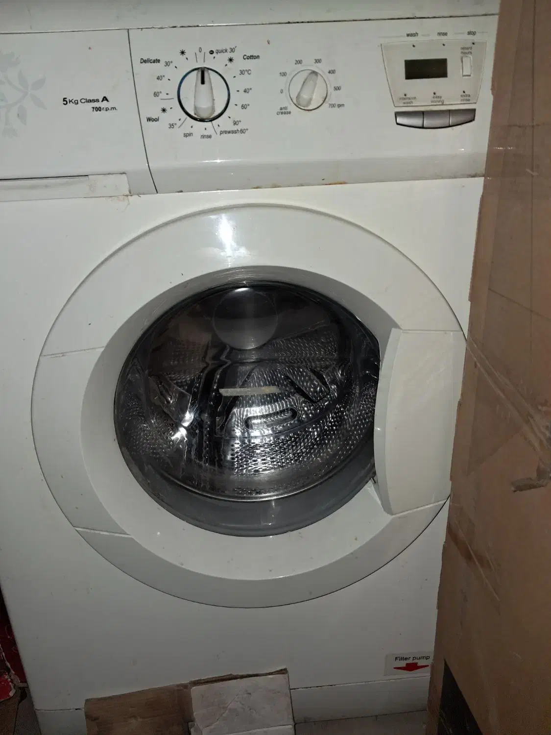 ماشین لباسشویی  کاملا سالم  ابسال کارکرده|ماشین لباسشویی و خشک‌کن لباس|تهران, سید خندان (جلفا)|دیوار