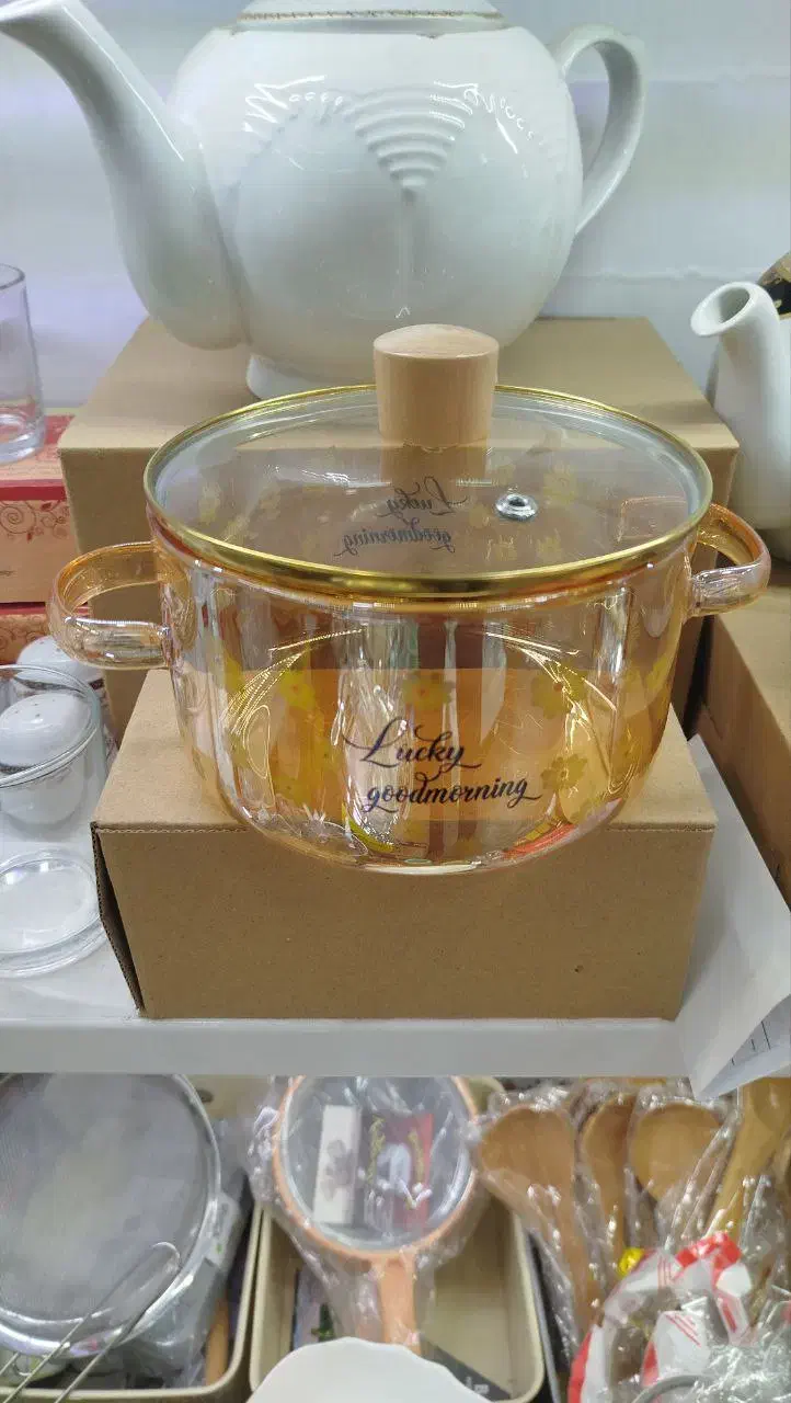 قابلمه پیرکس 2 لیتری مقاوم حرارتی|ظروف پختوپز|مشهد, چهنو|دیوار