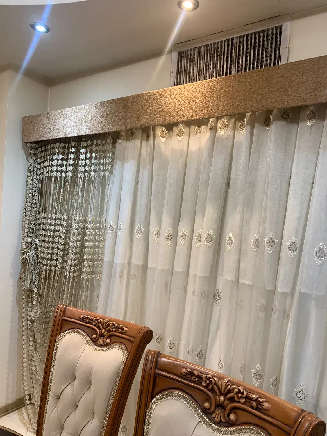 پرده وااستری سالن|پرده، رانر، رومیزی|شیراز, حومه شیراز|دیوار