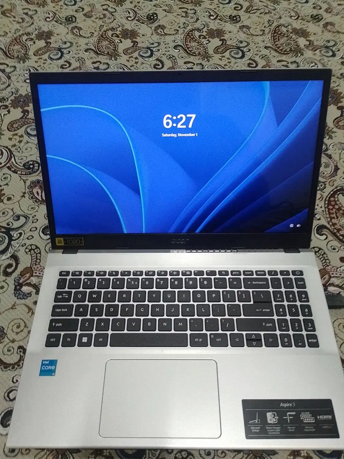 لب تاب acer همراه با فن|رایانه همراه|تبریز, |دیوار