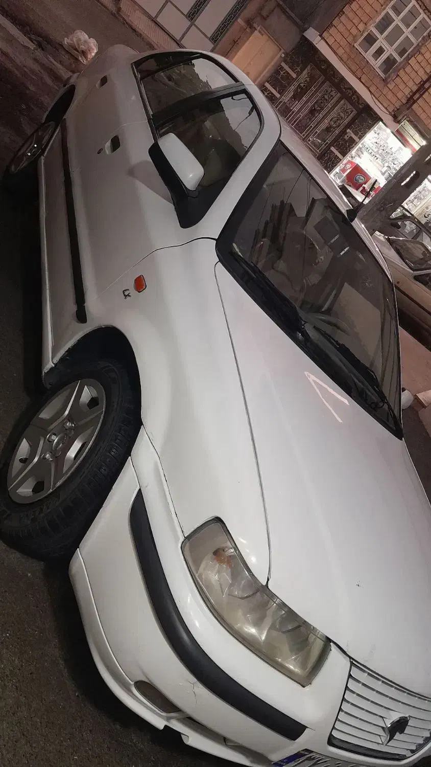 ماشین سمند ال ایکس ساده مدل ۹۰|خودرو سواری و وانت|میانه, |دیوار