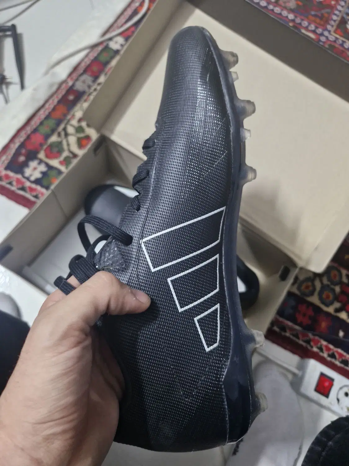 کفش فوتبال استوک چمن adizeiro adidas اصل ویتنام|کیف، کفش، کمربند|اصفهان, برازنده|دیوار