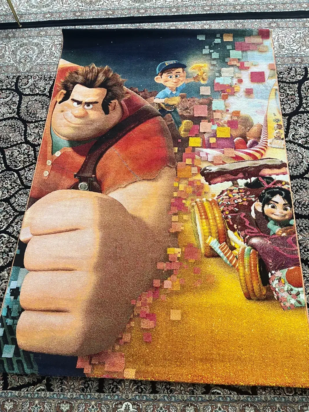 فرش اتاق کودک|فرش|نیشابور, امین اسلامی|دیوار